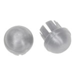 Folding Walker, Two Button with 5″ Wheels - Image 2