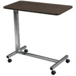 Non-Tilt Overbed Table – Silver Vein
