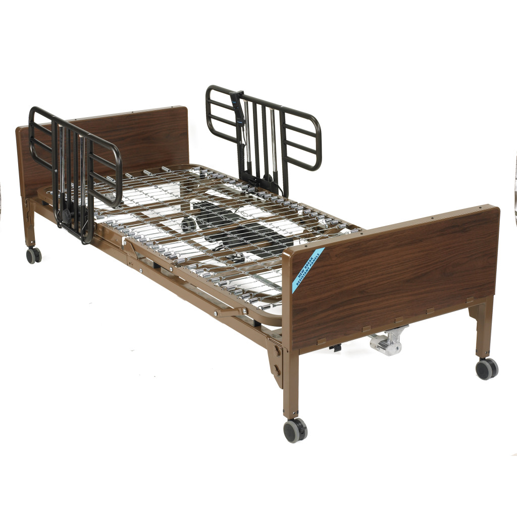 15030BV-HR-1 Semi-Electric Bed – Half Rail - Image 1