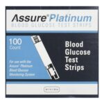 Blood Glucose Test Strips Assure® Platinum – 100 Count - Image 2