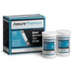 Blood Glucose Test Strips Assure® Platinum – 100 Count