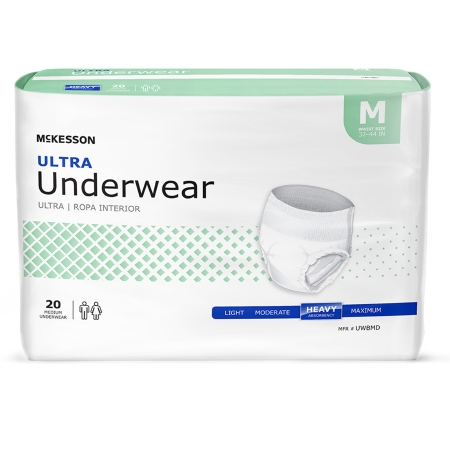 724916 Absorbent Underwear McKesson Ultra Pull-On – Medium - Image 1