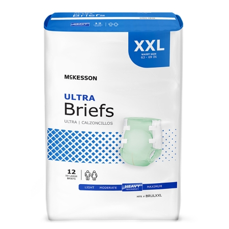 742323 Incontinence Brief McKesson Ultra – 2X-Large - Image 1