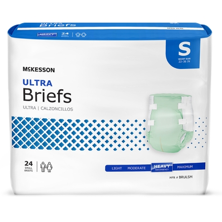 884171 Incontinence Brief McKesson Ultra – Small - Image 1