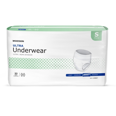 884175_1 Absorbent Underwear McKesson Ultra Pull-On – Small - Image 1