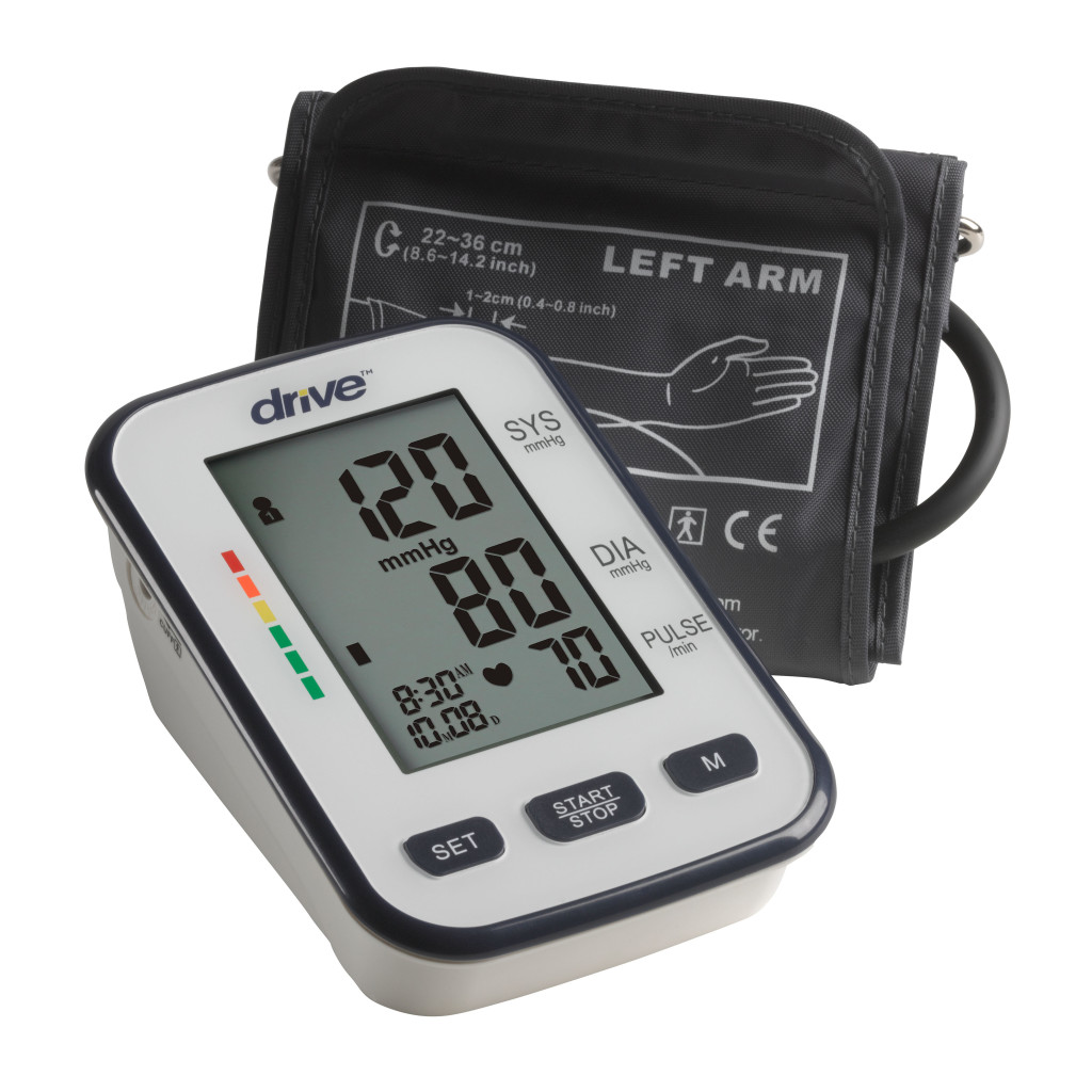 BP3400-1 Deluxe Automatic Blood Pressure Monitor, Upper Arm - Image 1