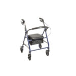 Steel Rollator with 6″ Wheels – Knockdown (Blue)