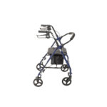 Steel Rollator with 6″ Wheels – Knockdown (Blue) - Image 2