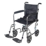 Steel Transport Chair – 17″ Seat