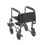 Steel Transport Chair – 17″ Seat - Image 3